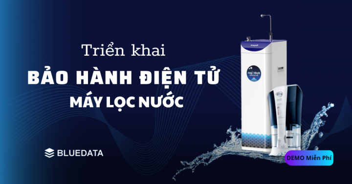 triển khai bảo hành máy lọc nước