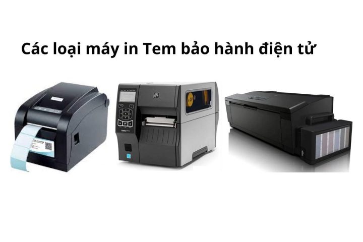 Máy in temm bảo hành điện tử