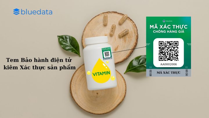 Mẫu tem Bảo hành điện tử kiêm Xác thực sản phẩm